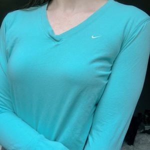 Baby Blue Nike Longsleeve